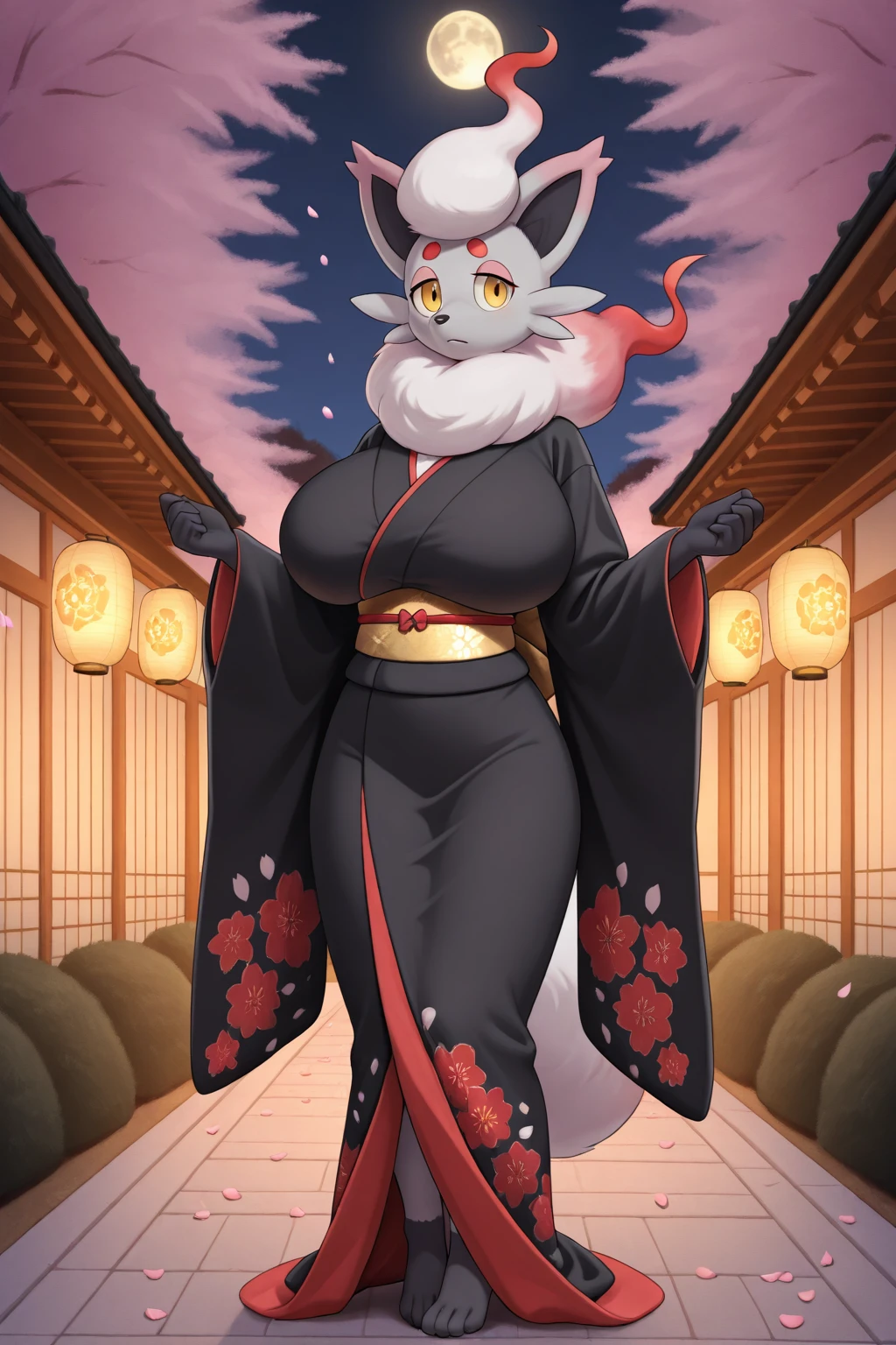 Hisuian Zorua-Pokemon Black & White-Ilustrious IL-HisZoru