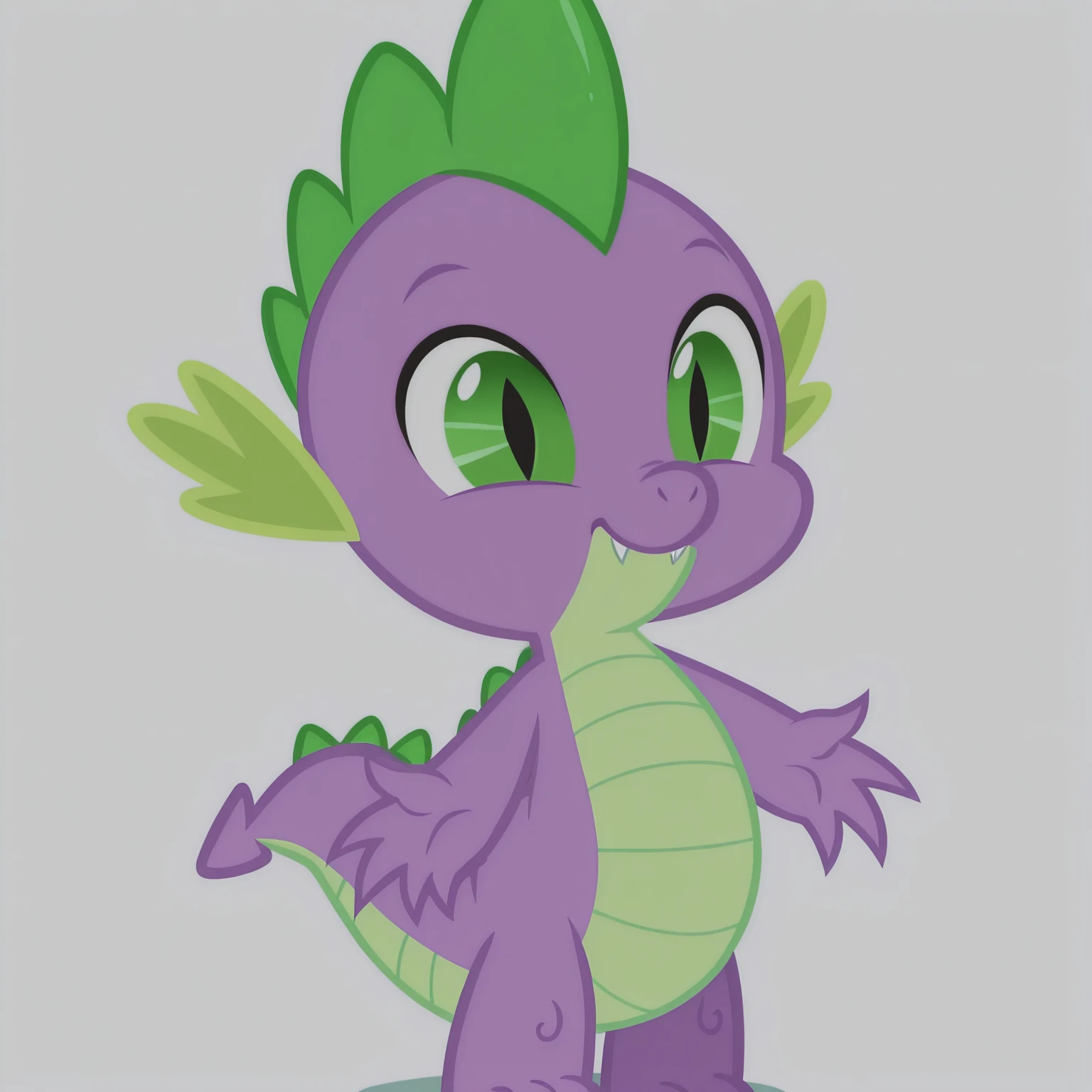 Spike The Dragon (My Little Pony: Friendship is Magic) Illustrious - V1