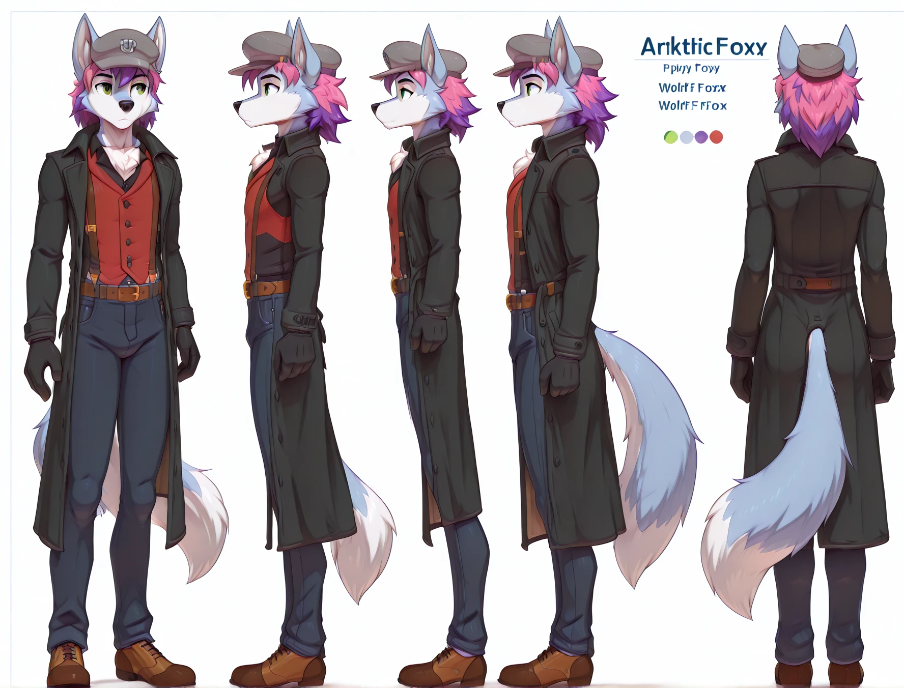 Arktic Foxx ( My Very FIRST OC ) V1