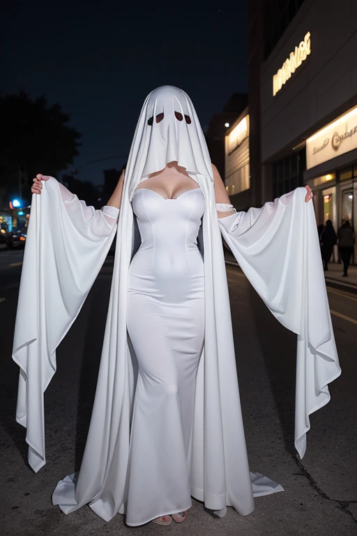 White Ghost Costume SD1.5[SFW+] LORA SD1.5
