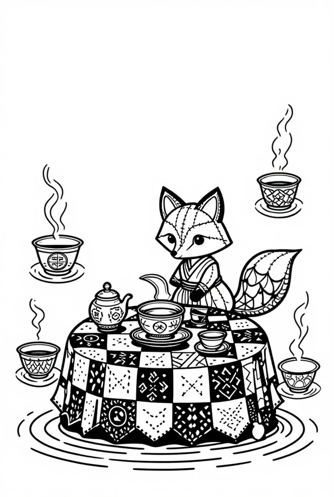 Coloring Book Style Z Image Turbo v1.0