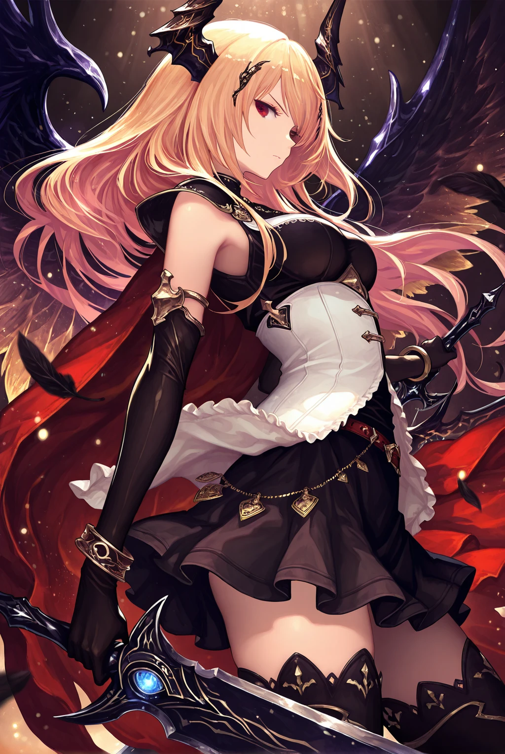 Olivia / オリヴィエ  （ Shadowverse , Rage of bahamut , Granblue fantasy / シャドウバース、神撃のバハムート、グランブルーファンタジー ） ( IL ) v1.0