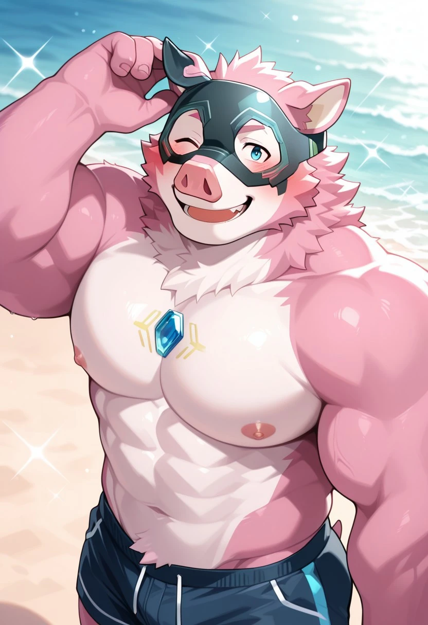 Hakuto hoshinami characters pig v1.0