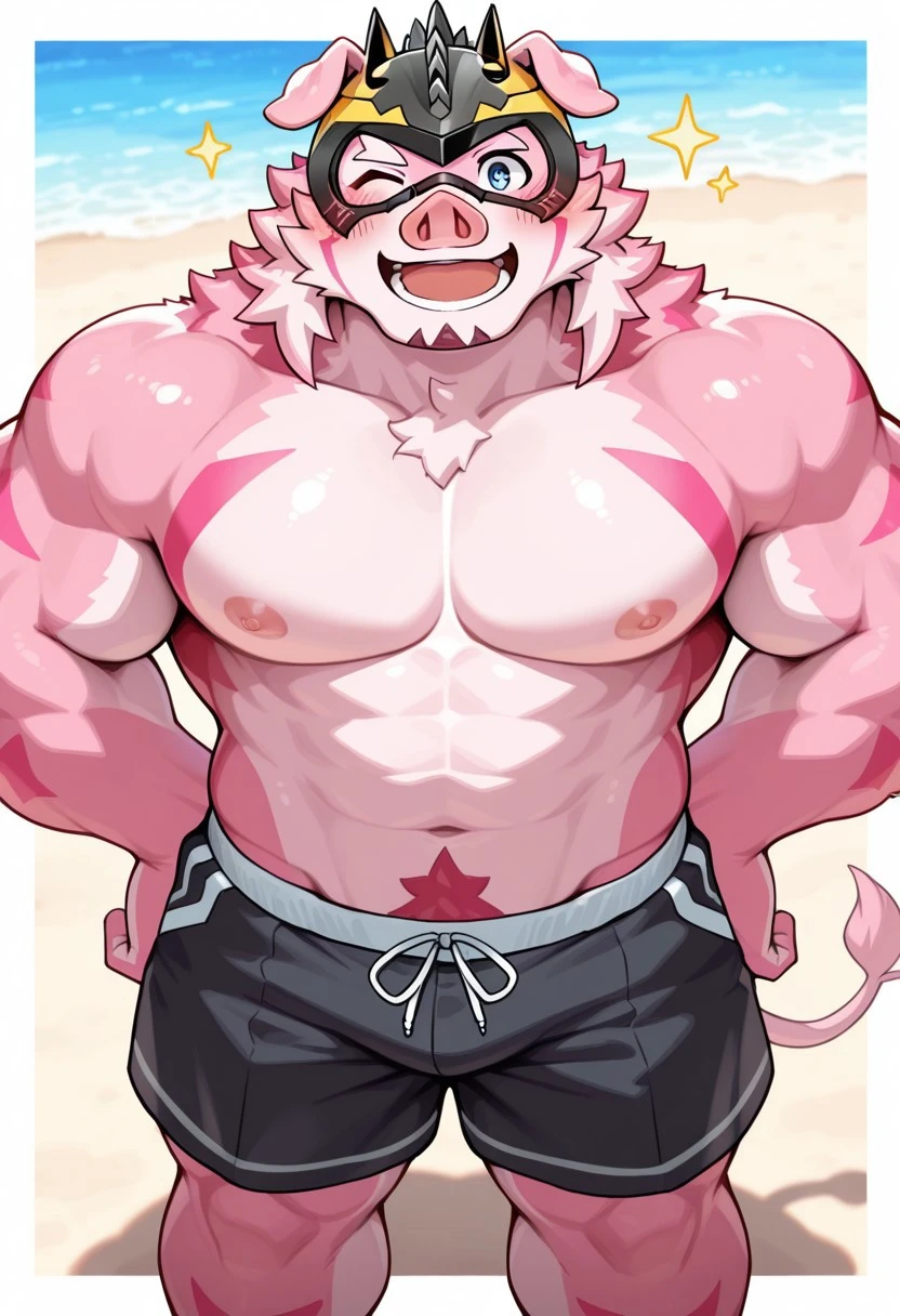 Raikyo kokusami characters pig v1.0
