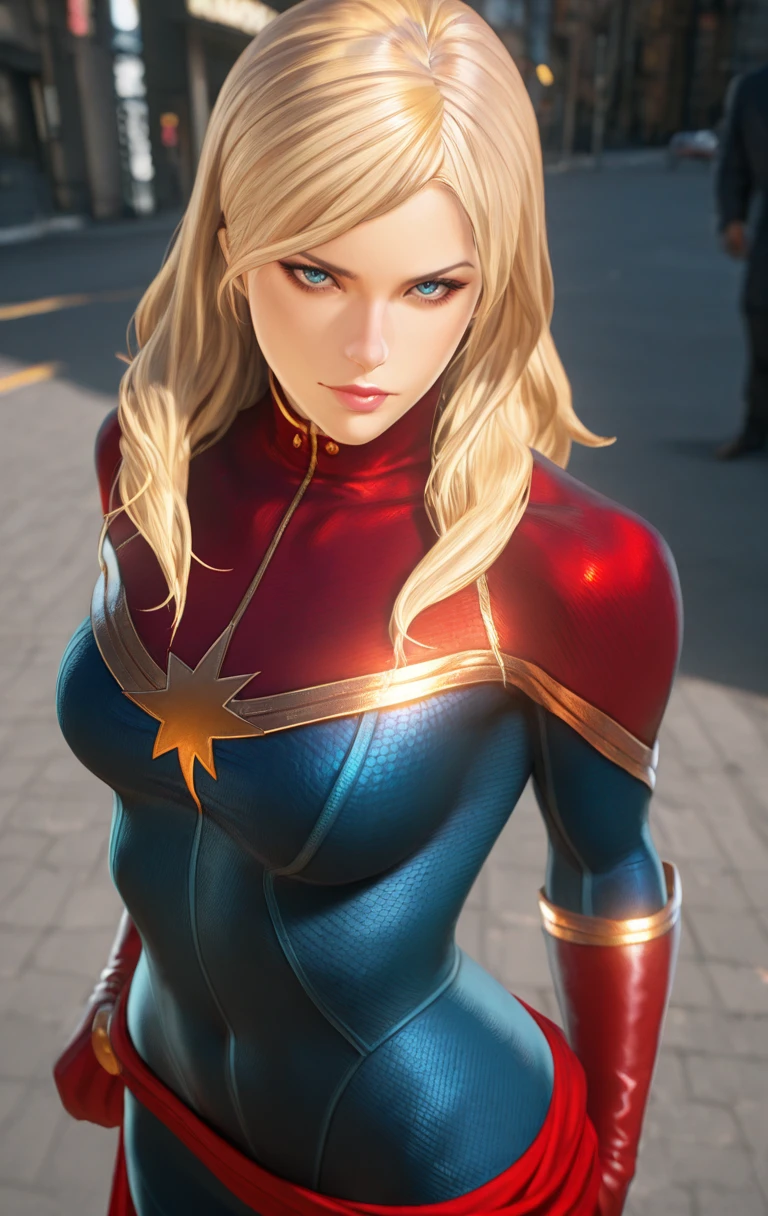 Captain Marvel Carol Danvers from Marvel vs Capcom v1.0