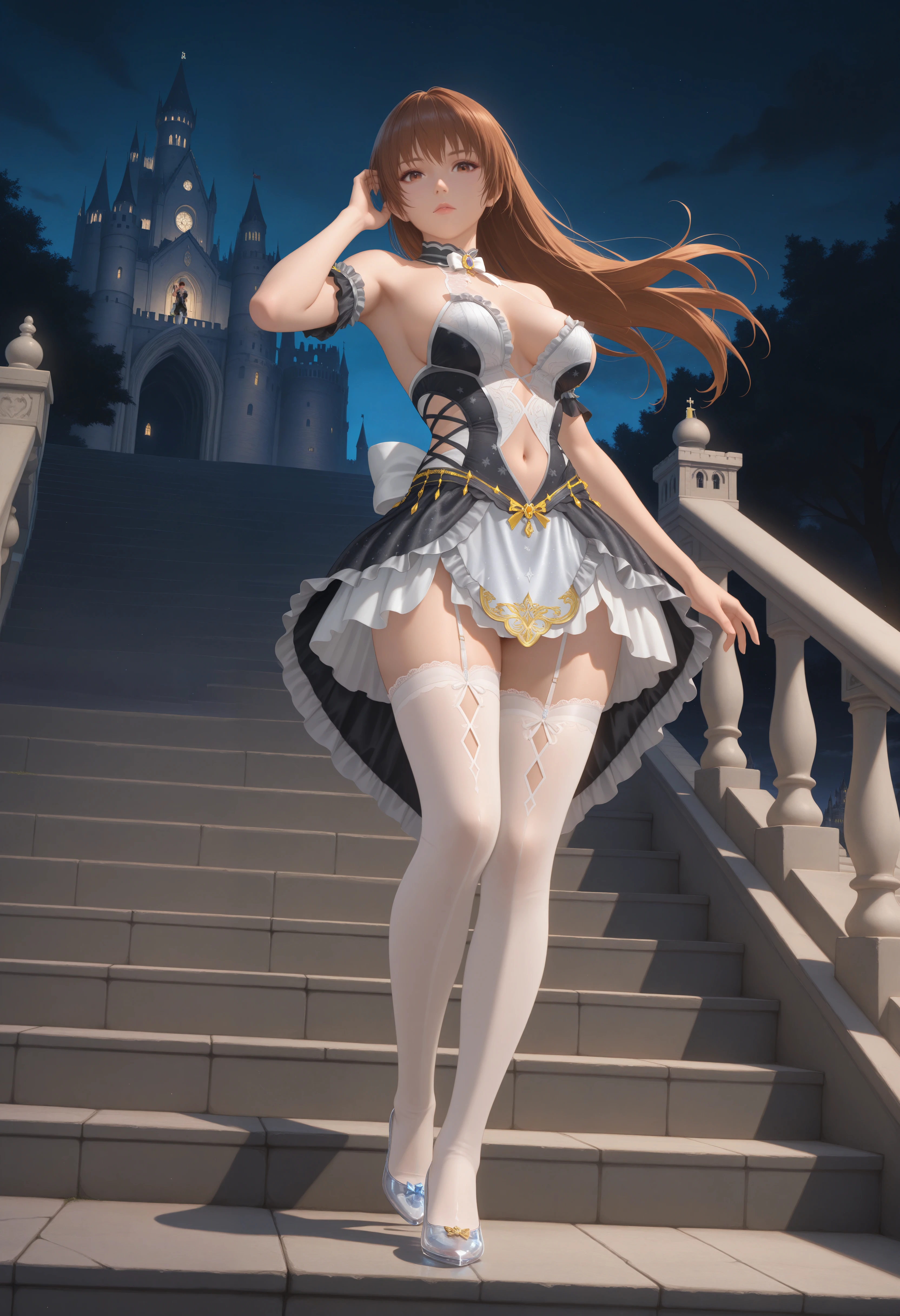 サンドリヨン・エスカリエ / Cendrillon Escalier - DOAXVV Outfit (Illustrious) Magic ??????????) v1.0