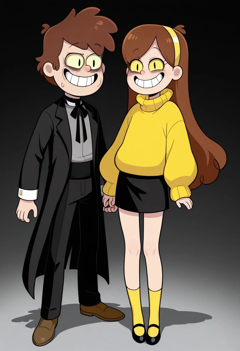 Bipper and Mabill (Dipper and Mabel)- Gravity Falls v1.0