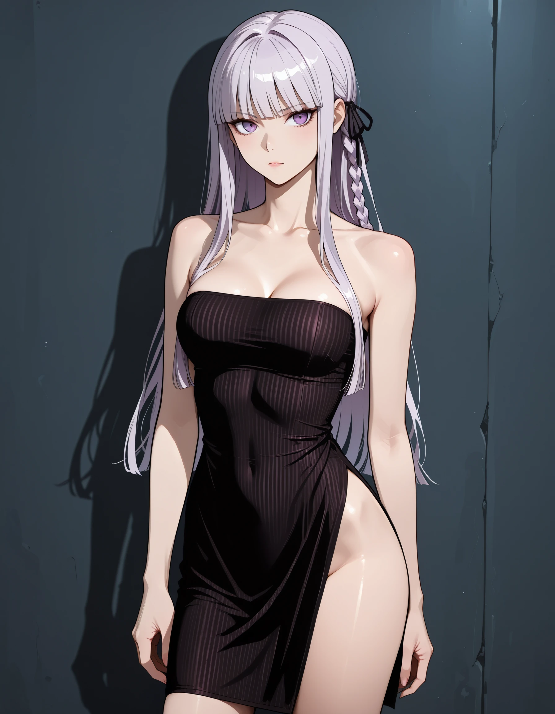 Strapless Micro Dress illust