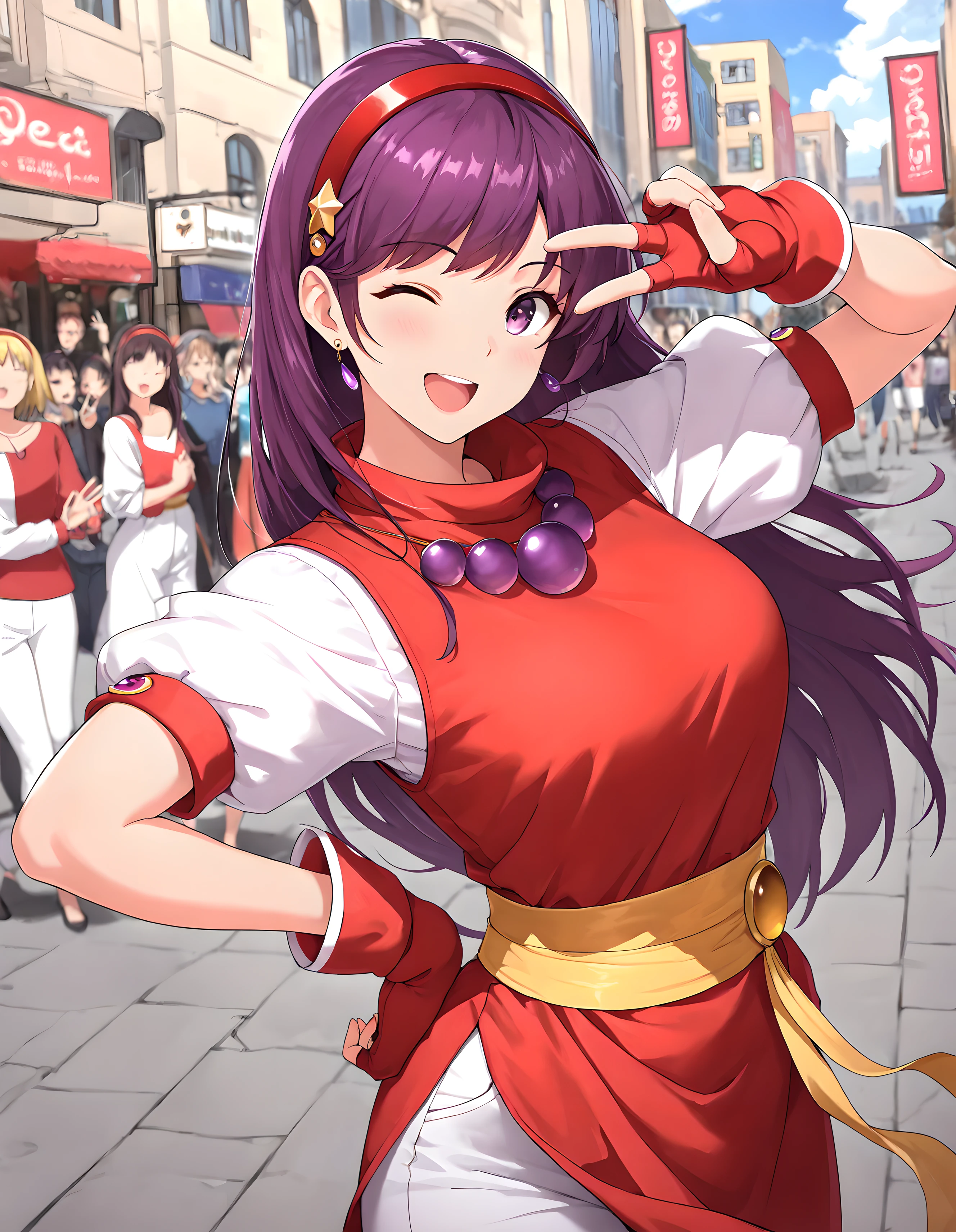 asamiya athena/麻宮アテナ（ザ・キング・オブ・ファイターズ） illustrious_XL