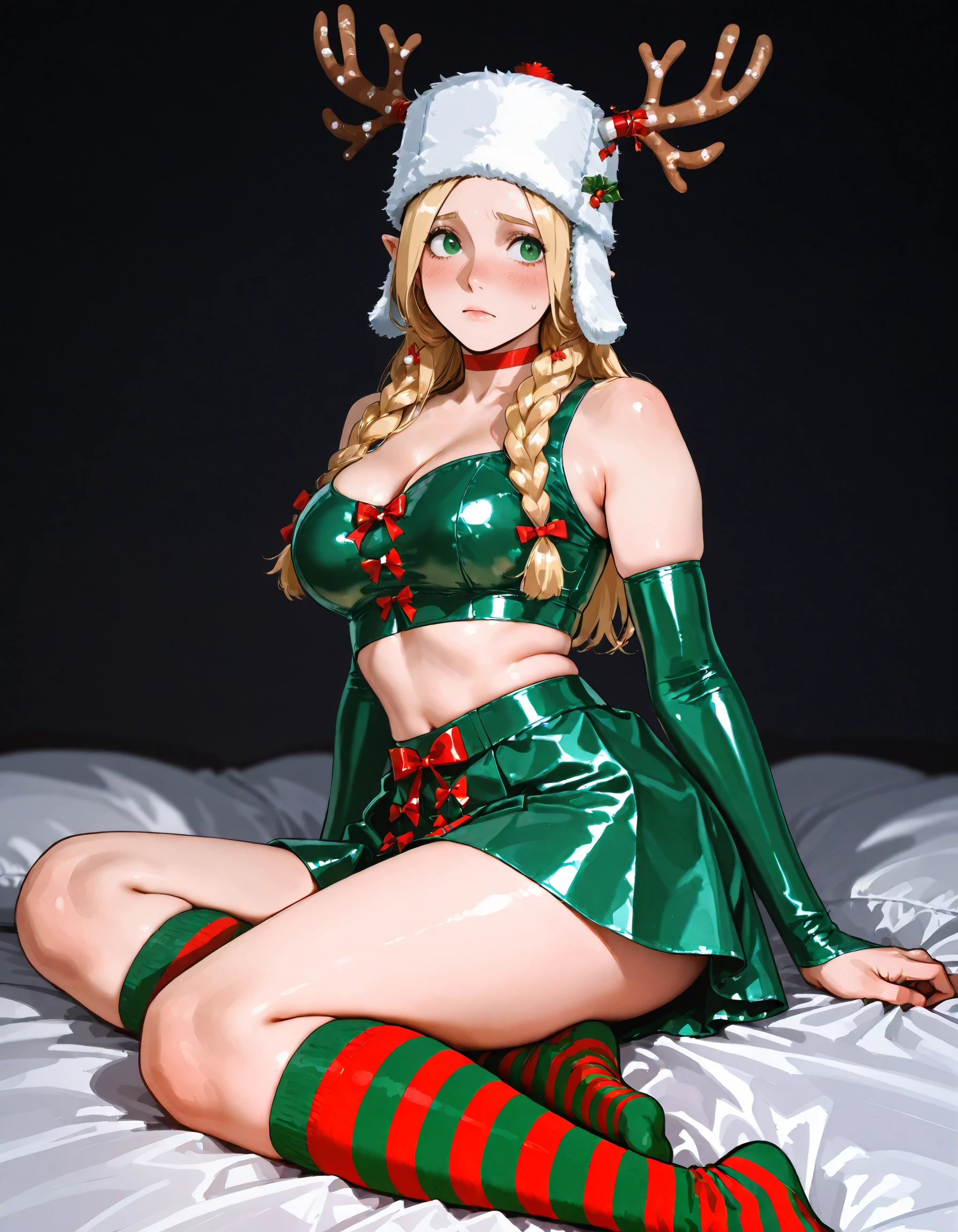 Latex Christmas Skirt illust