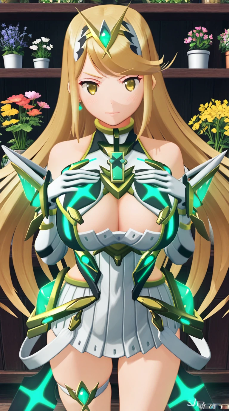 Mythra (ホムラ) (ヒカリ) - Xenoblade Chronicles (ゼノブレイドシリーズ) ingame2