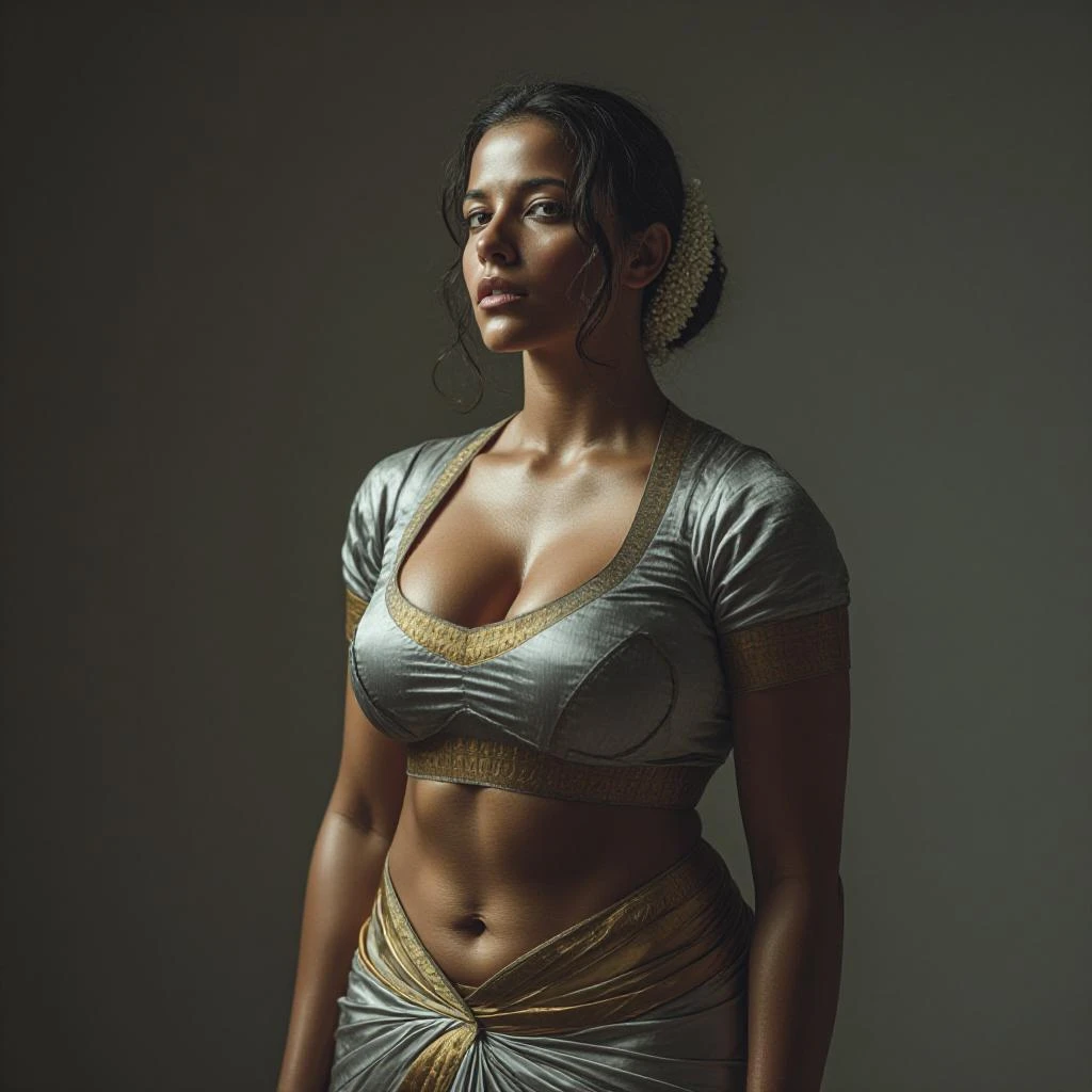Brown Gajra Portrait ZTurbo Lora