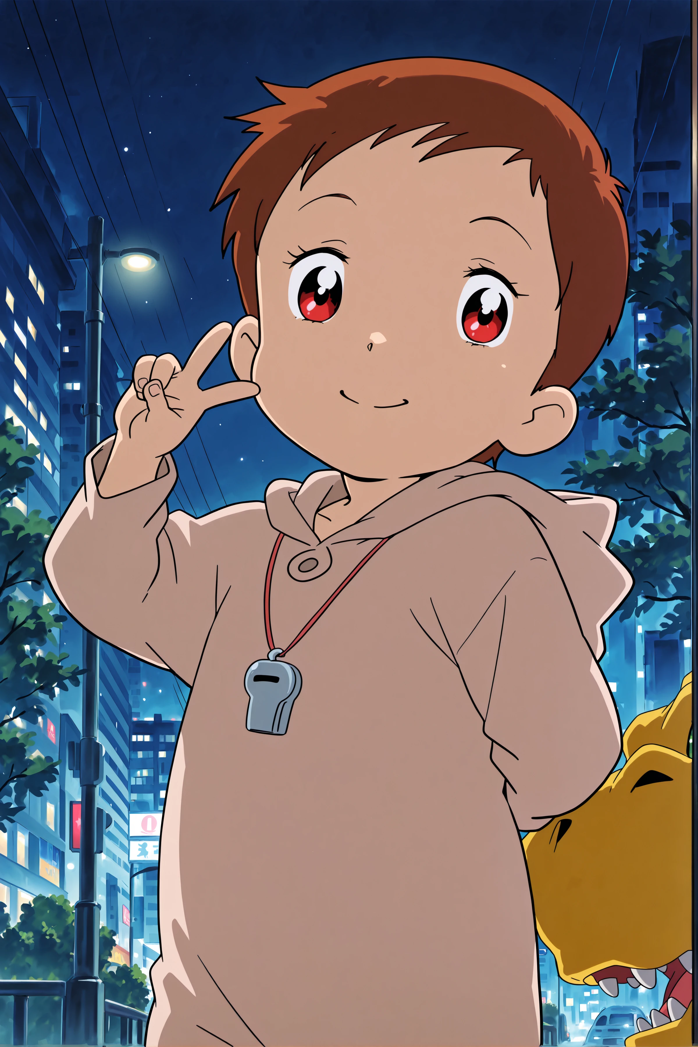Kari / Hikari (ヒカリ) Tai / Taichi (太一) ~ Digimon Adventure Movie (デジモンアドベンチャー 劇場版) [IL] Beta- Illustrious