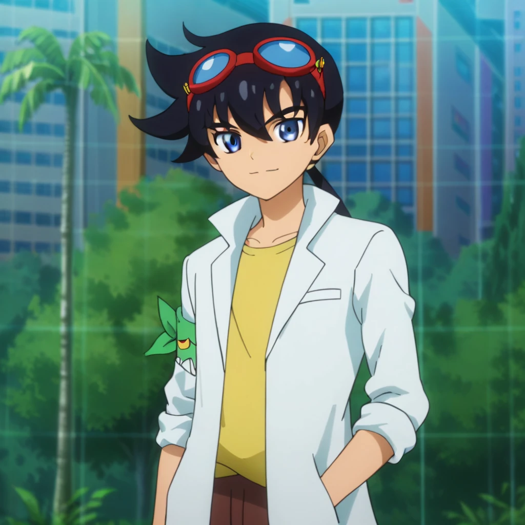 Professor Diggs / Kan Hakubutsu - Yu-Gi-Oh! SEVENS V1