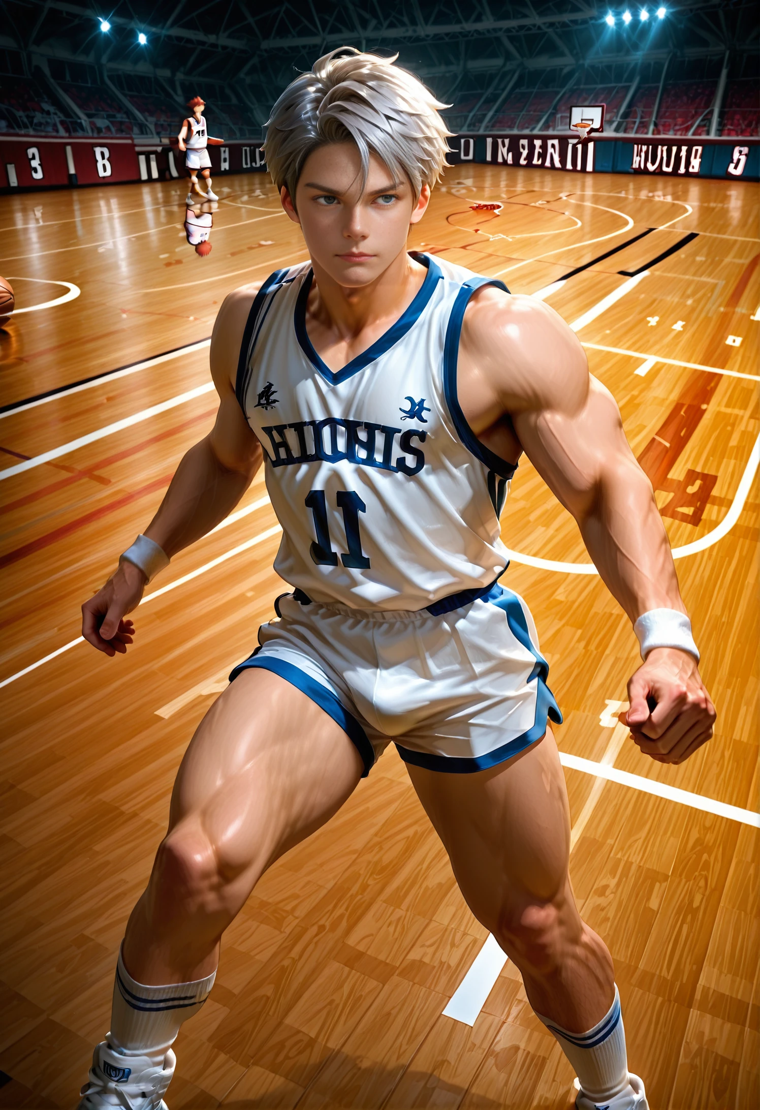 basketball with little shorts (ill) V1