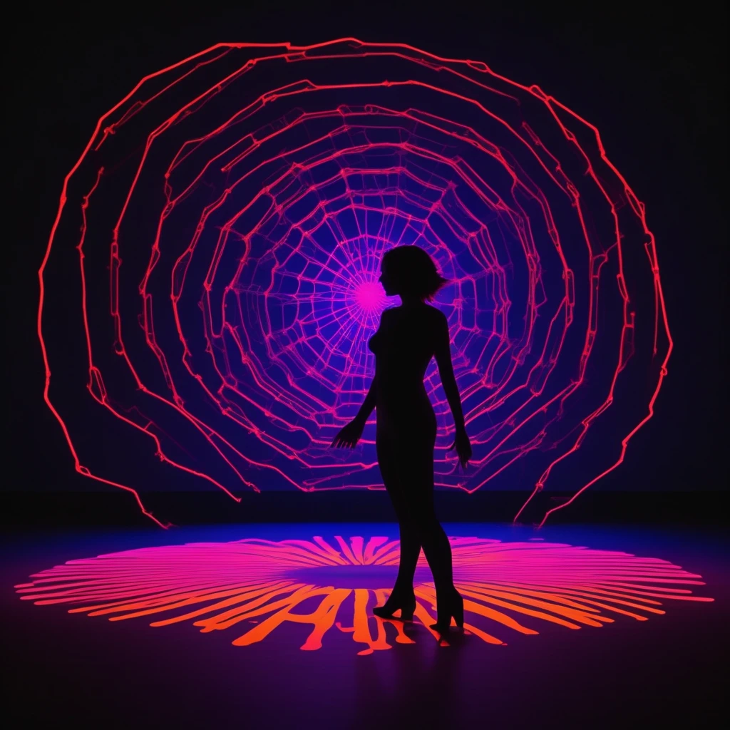 Techno Fairy Psychedelic Shadow Lights V1
