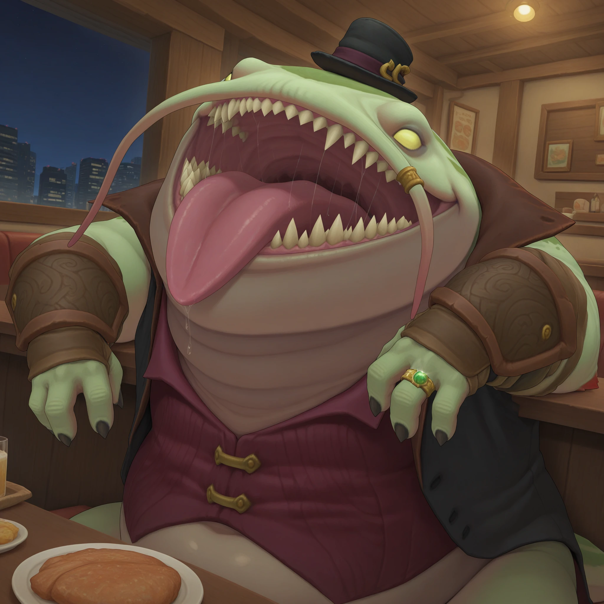Tahm Kench - League of Legends / Legends of Runeterra Illustrious