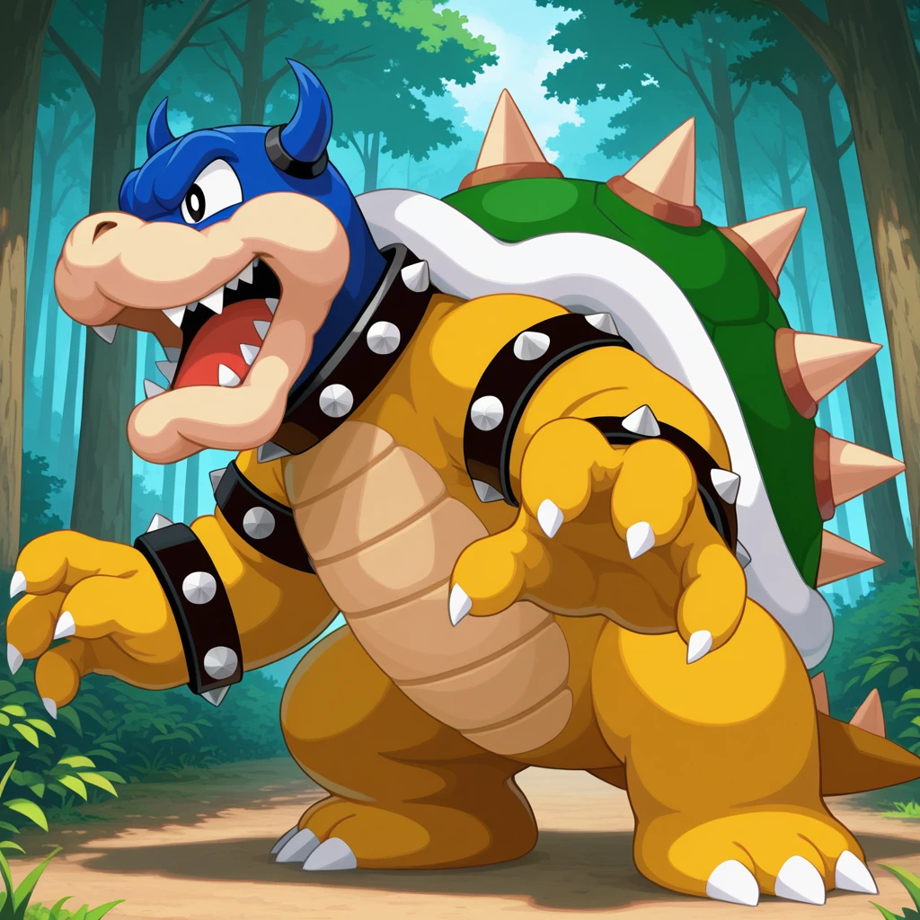 Bowser / Rookie / Bowletta / Dark Bowser - Mario & Luigi Games (3DS) Illustrious