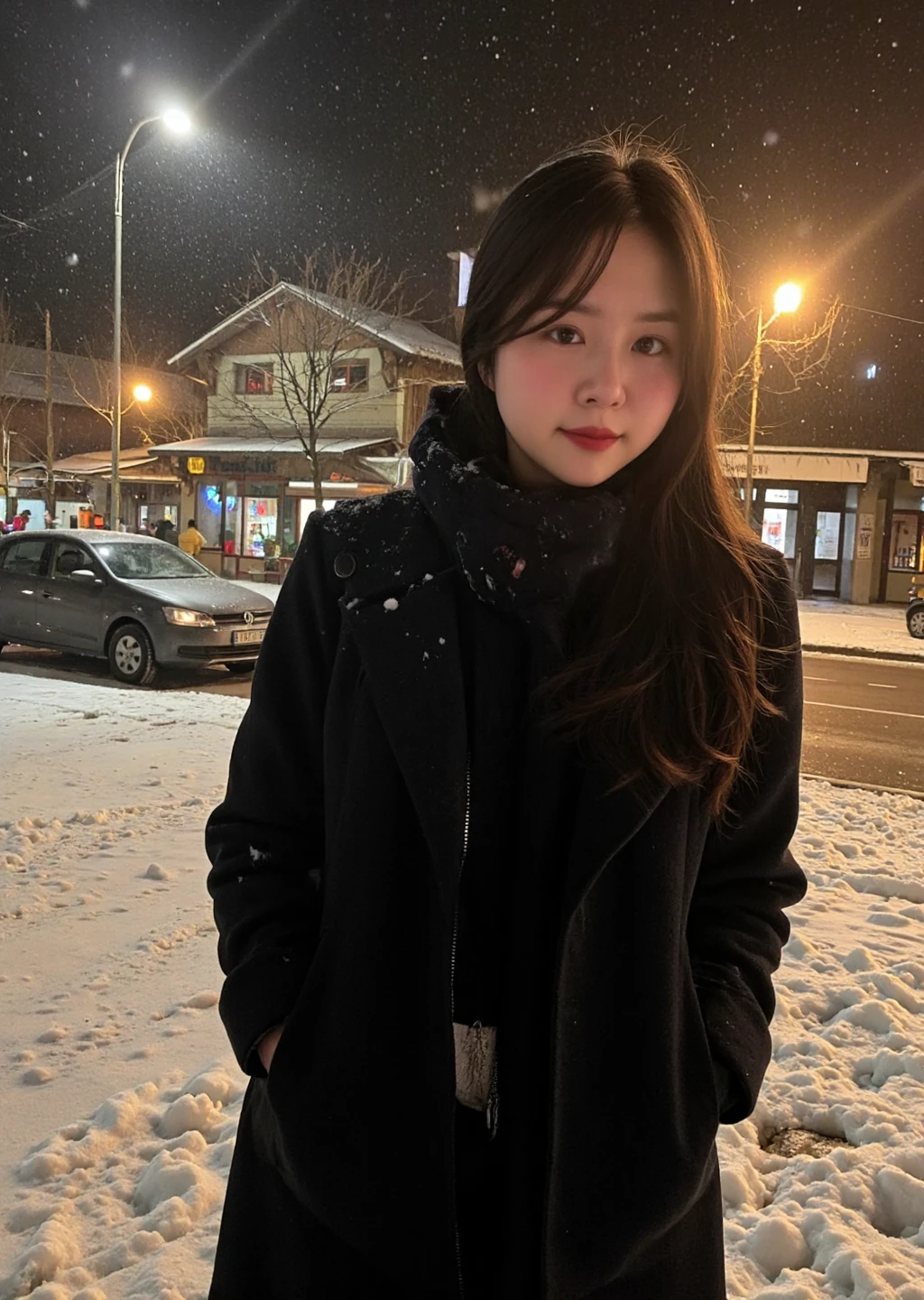 Korean Girl Chubby And Cute - Multi Model Qwen Image