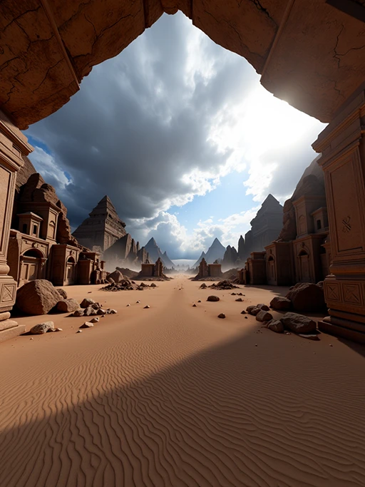 Ancient desert landscape v1.0