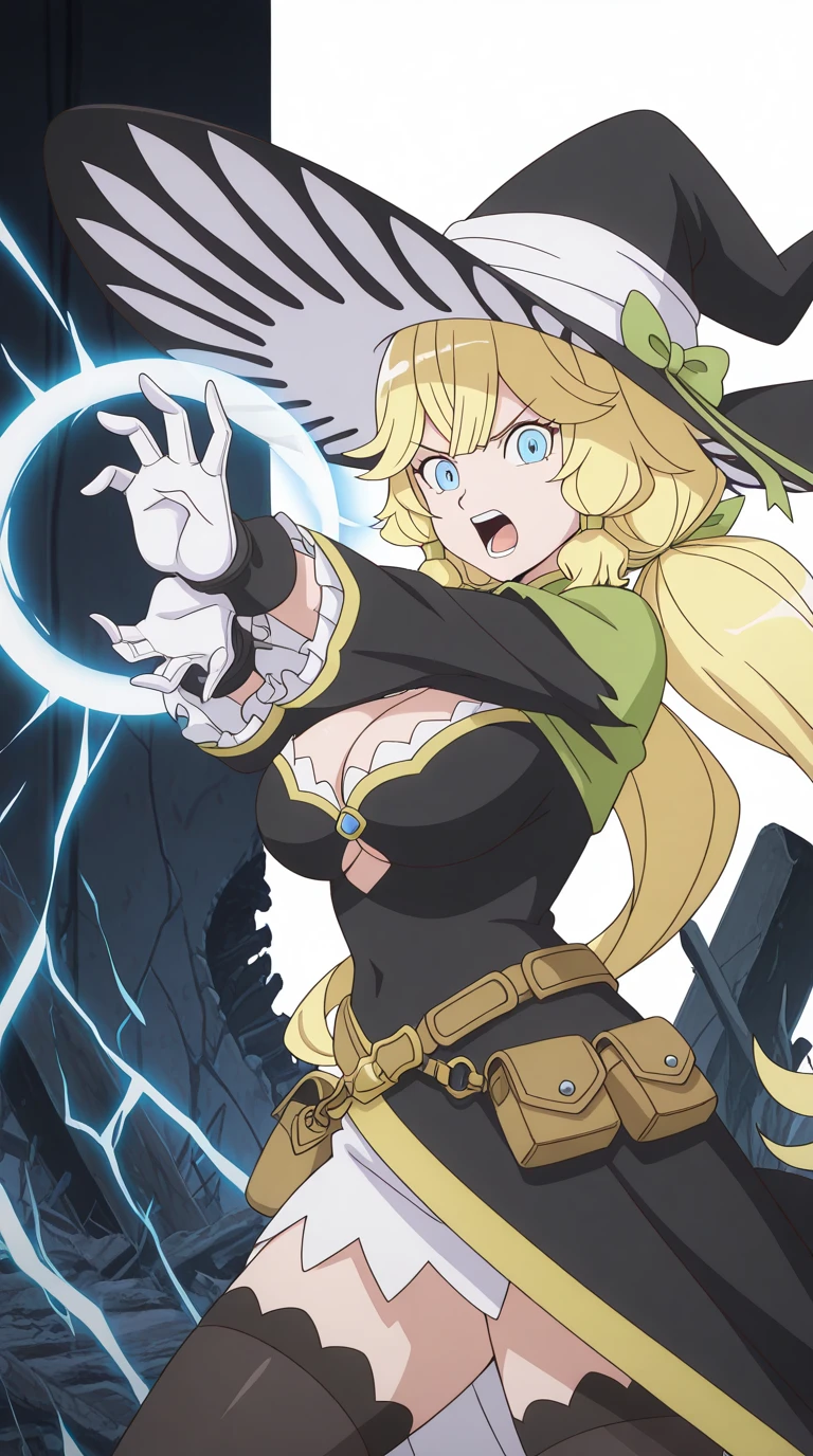 Ellie (エリー) - My Gift Lvl 9999 Unlimited Gacha: Backstabbed in a Backwater Dungeon, I'm Out for Revenge! (信じていた仲間達にダンジョン奥地で殺されかけたがギフト『無限ガチャ』でレベル9999の仲間達を手に入れて元パーティーメンバーと世界に復讐＆『ざまぁ！』します!) anime s1