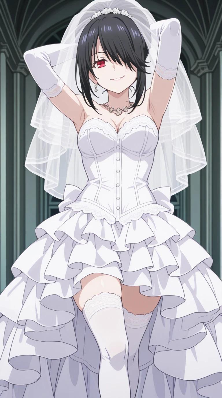 High-Low Wedding Dress - Clothing - COMMISSION cosplay