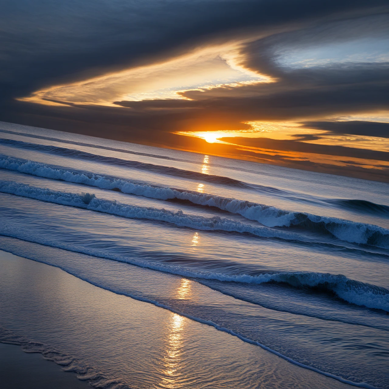 Beach Sunrise / Sunset V1