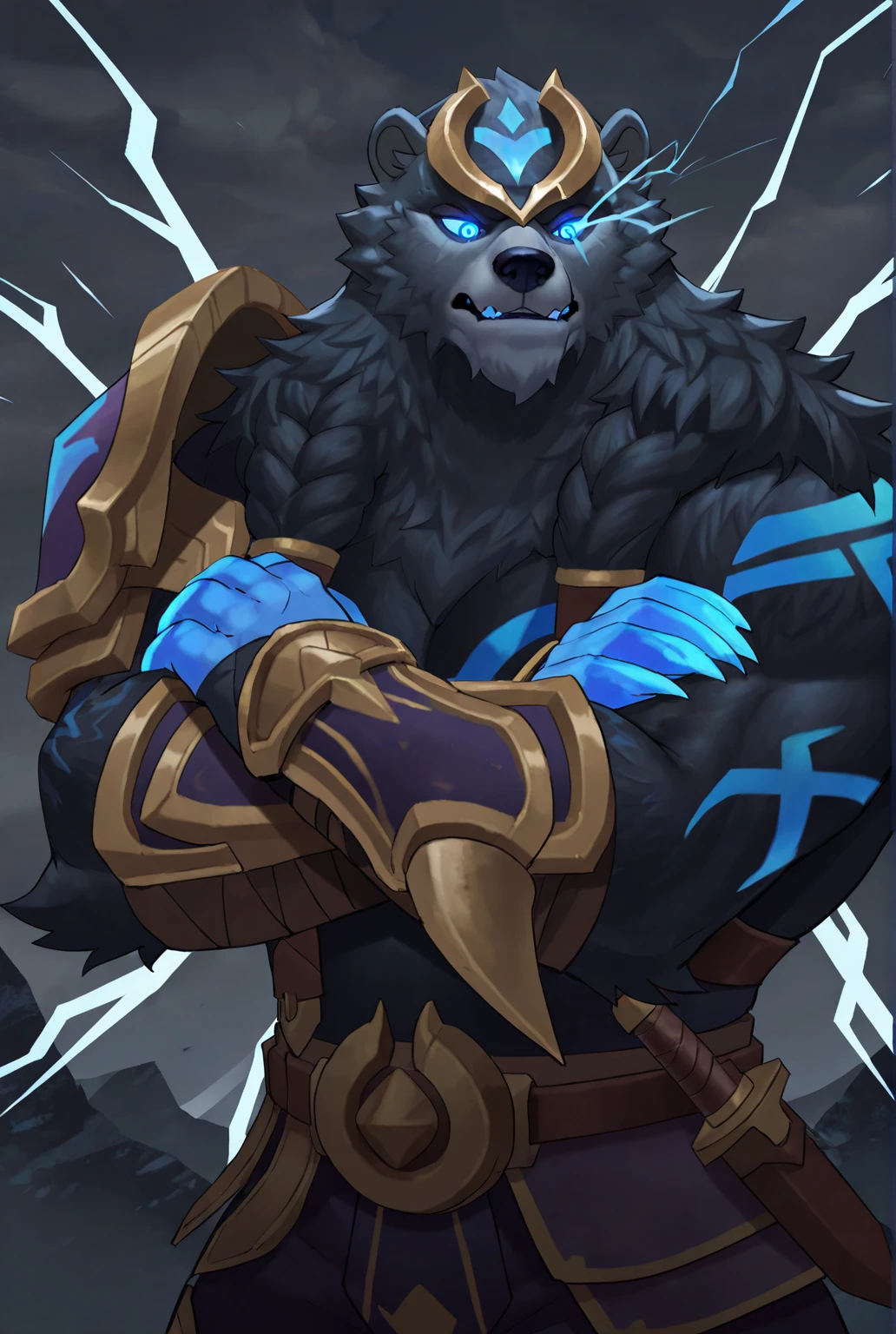 Volibear / League of Legends [Skins Collection] Thunder Lord