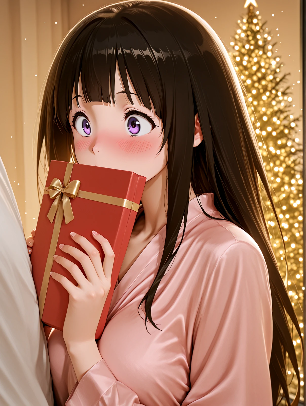Silk Robe (Nightwear Set) - シルクローブ（ナイトウェアセット） V1