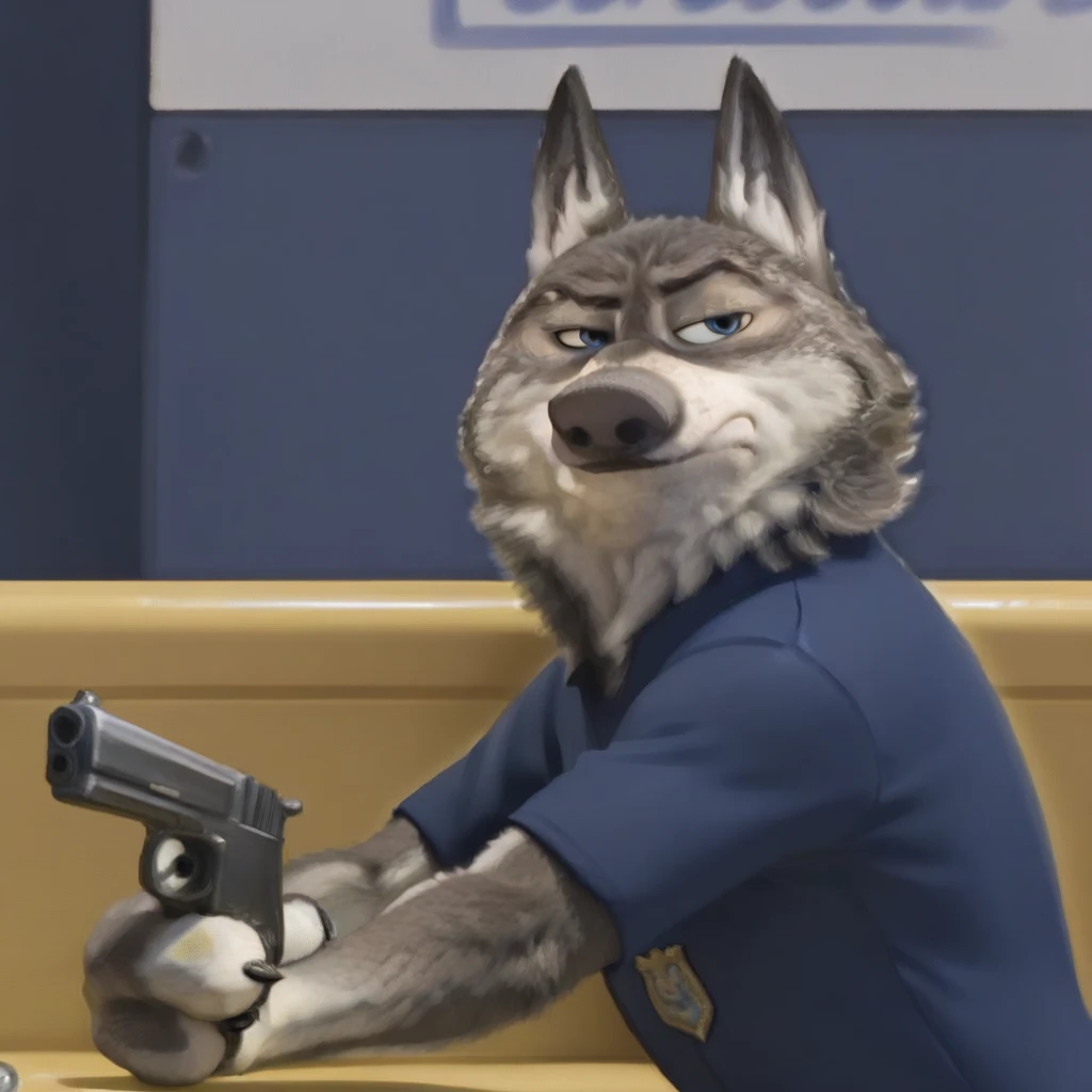 Officer Wolfard V2 ( Pony ) V2