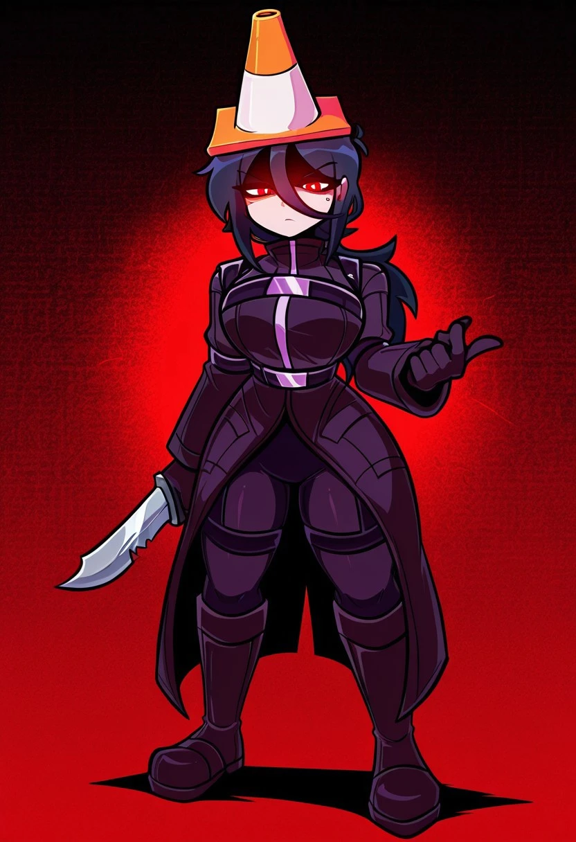 Human Black Impostor (Among Us/IceDevilBoy) - Illustrious V1