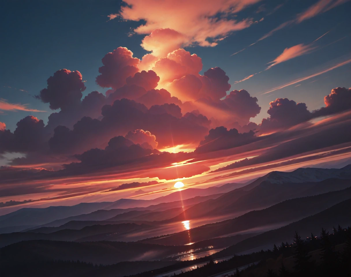 Anime Sunrise (Landscape) (Illustrious) (AD) v1.0