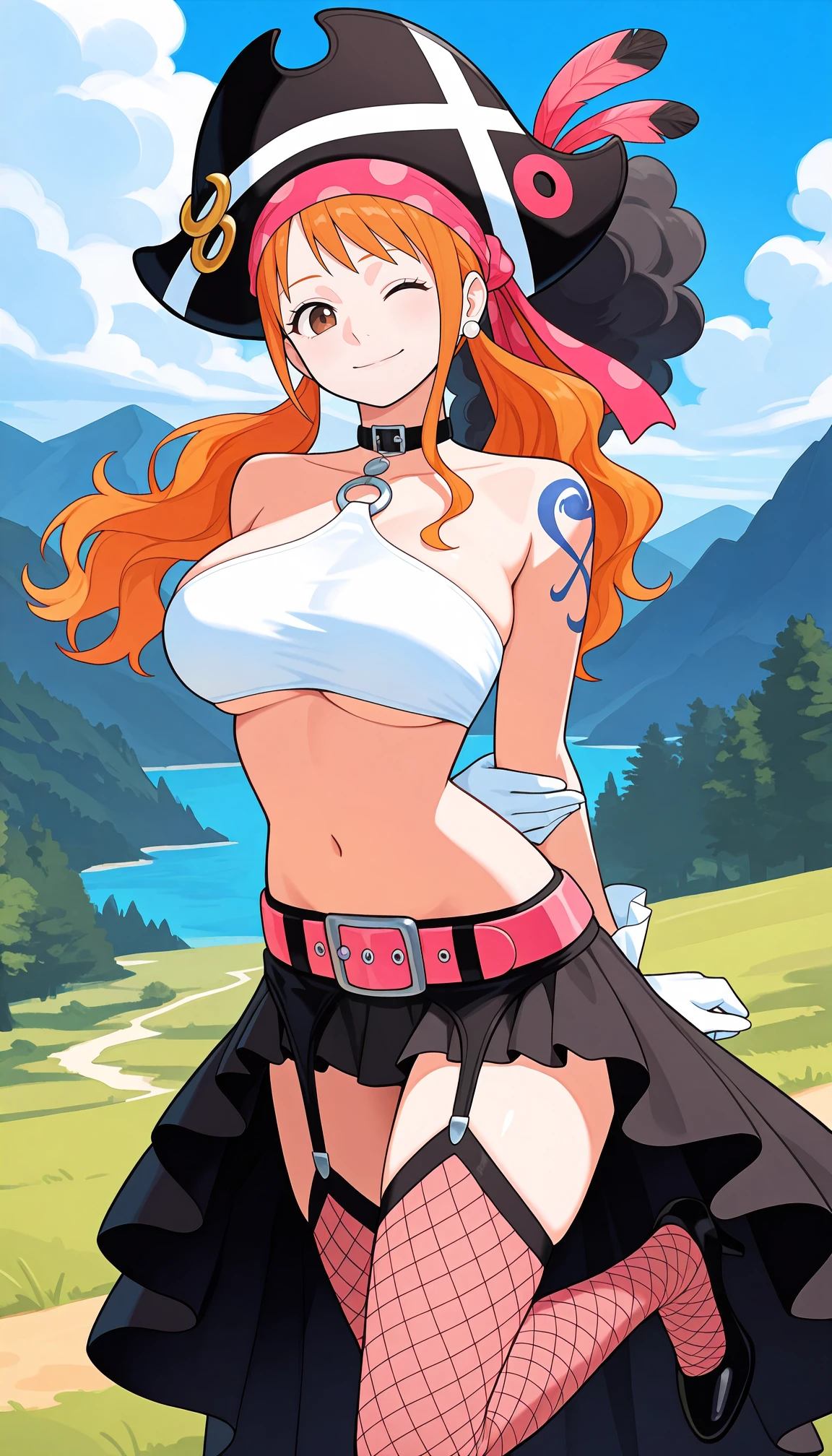 Nami (One Piece) (11 Outfits) Red 2