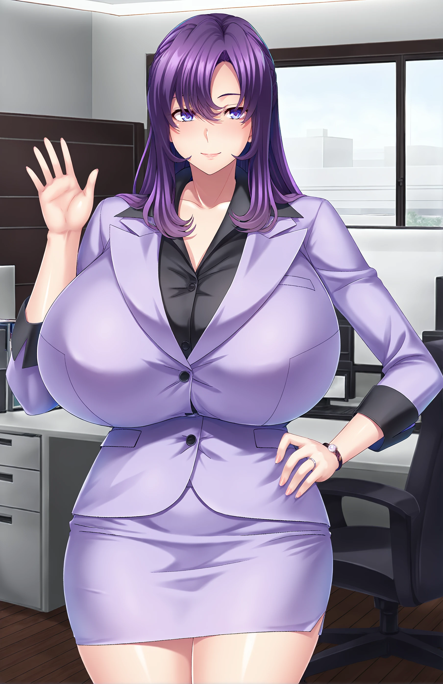 [IL] VN | Oohara Ryouka (大原 涼香) | Majime Cool na Kyonyuu Hitozuma Joushi wa Ore no Netori Haramase Onaho! (Miel) | 真面目クールな巨乳人妻上司は俺の寝取りオナホ！ v1.0