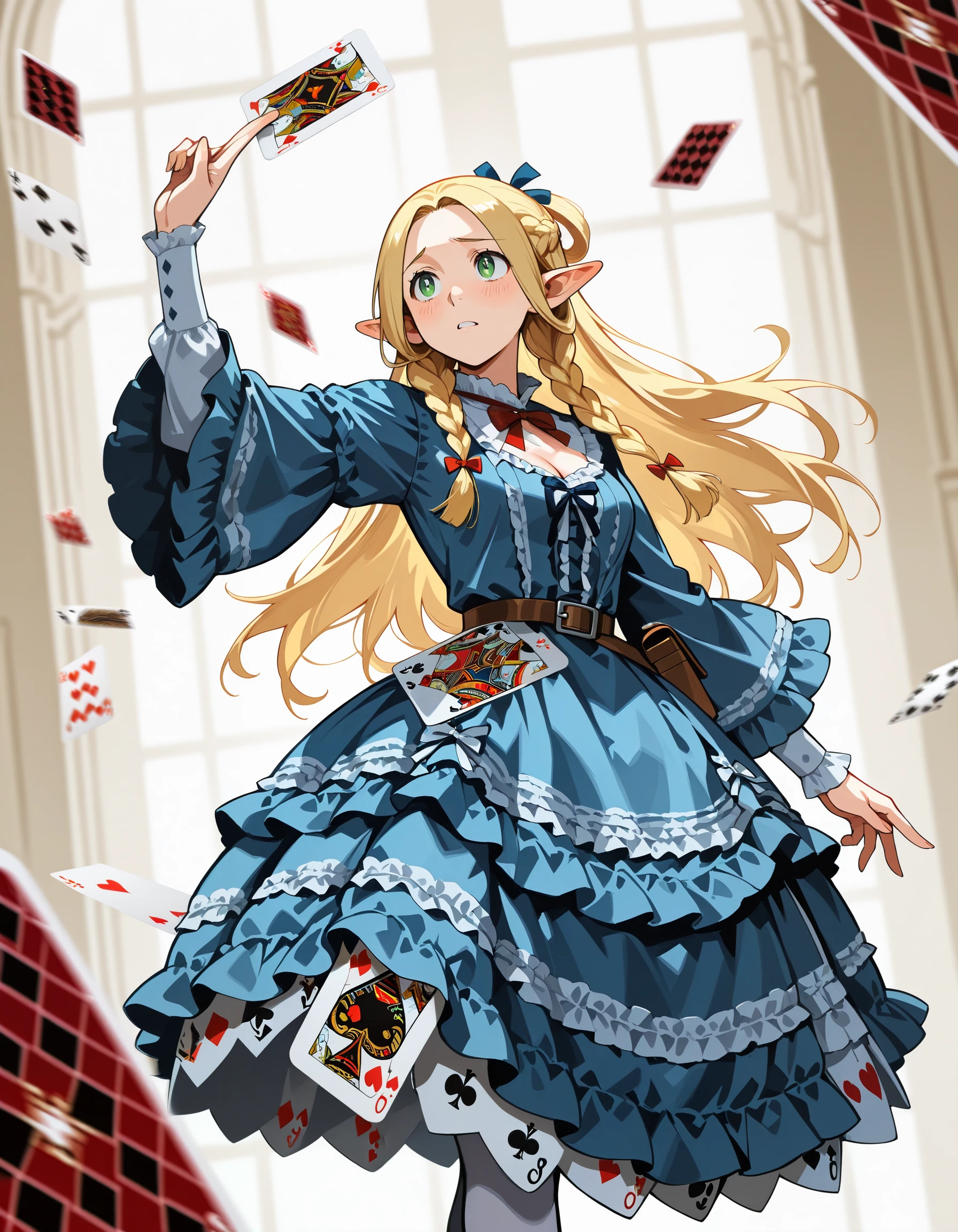 Alice In Wonderland Card Dress