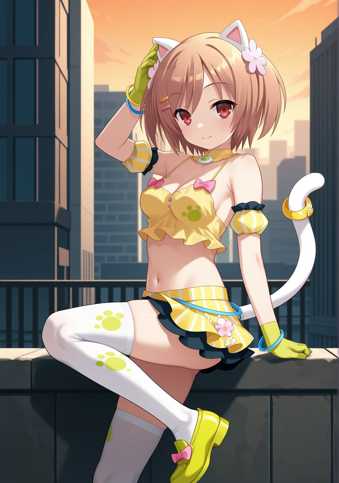 愛内 陽良子(ハナヒメ*アブソリュート!) / Aiuchi Hiyoko (Hanahime Absolute!) 4outfit v1.0