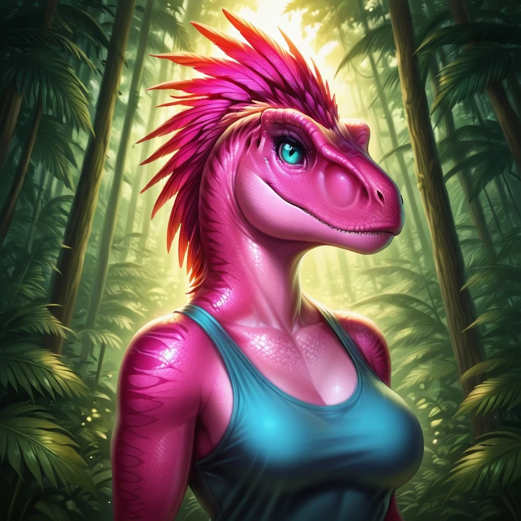 Vivian Raptor [OC owned by Tails] V1