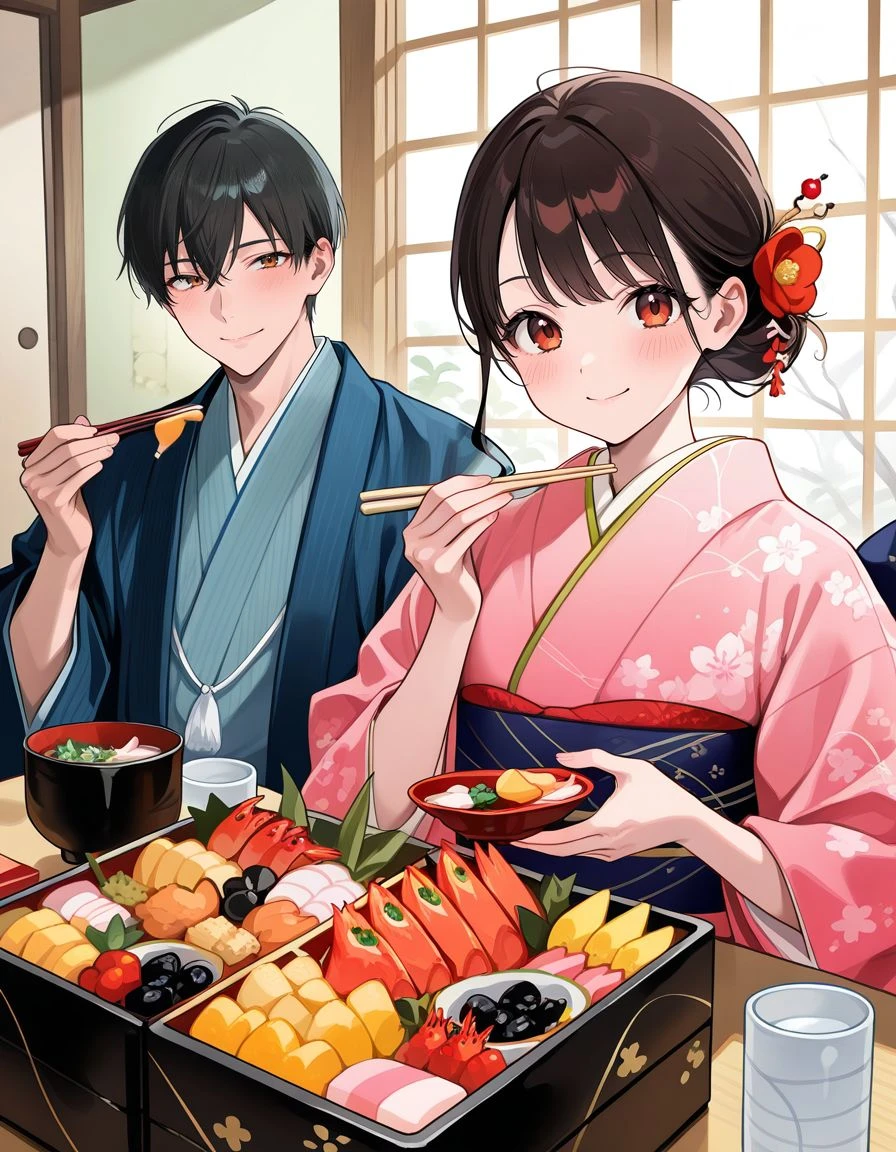 おせち料理 、 重箱 / osechi V1