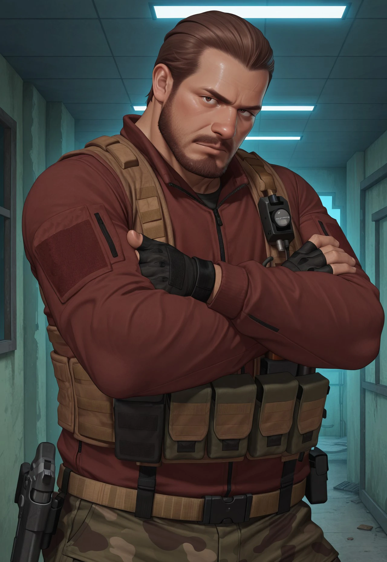 Barry Burton | Resident Evil: Revelations 2 [Illustrious] + RE1R Costume Illustrious