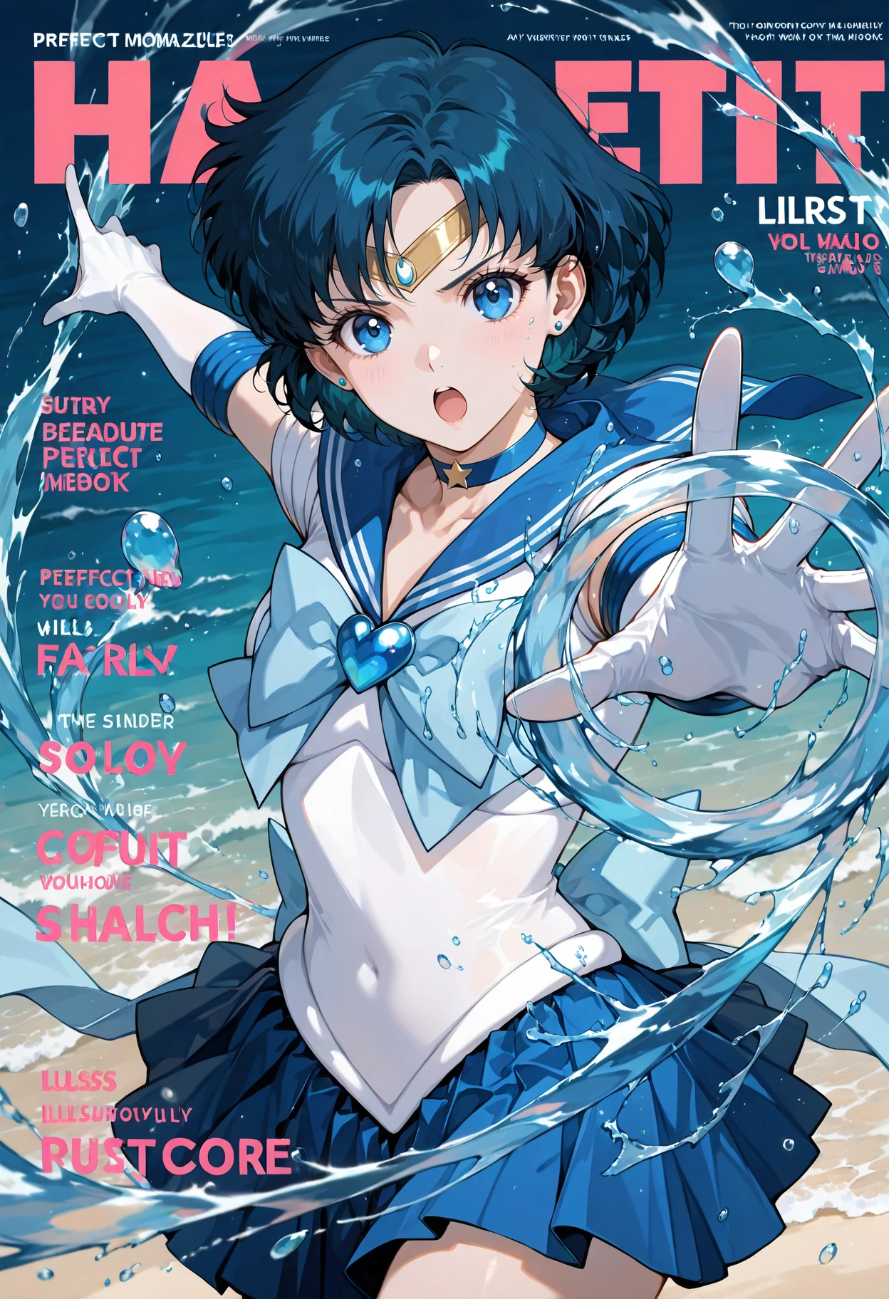 Ami Mizuno / Sailor Mercury (水野 亜美) - Sailor Moon v1.0