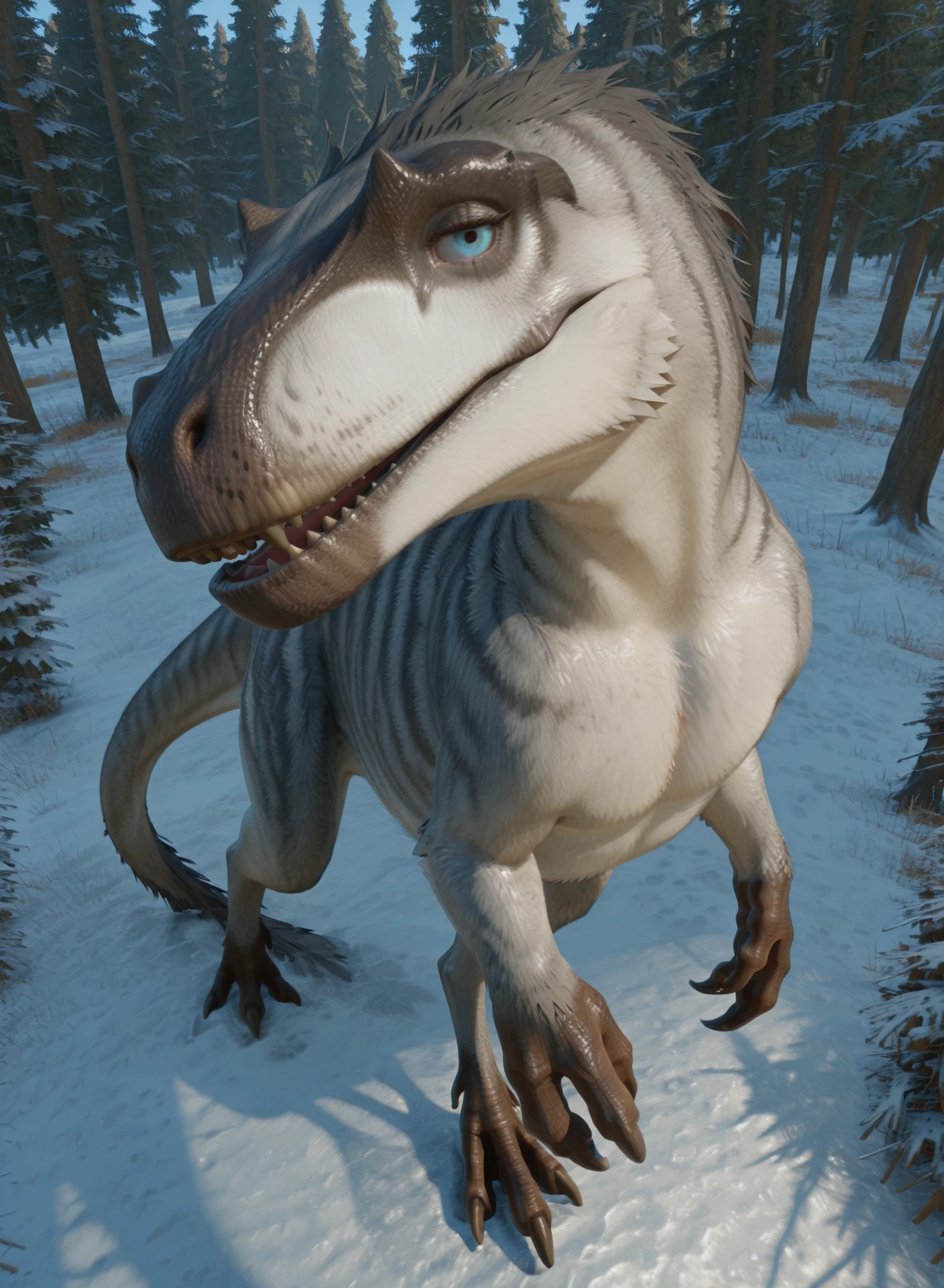 Yutyrannus ( Jurassic world) V1