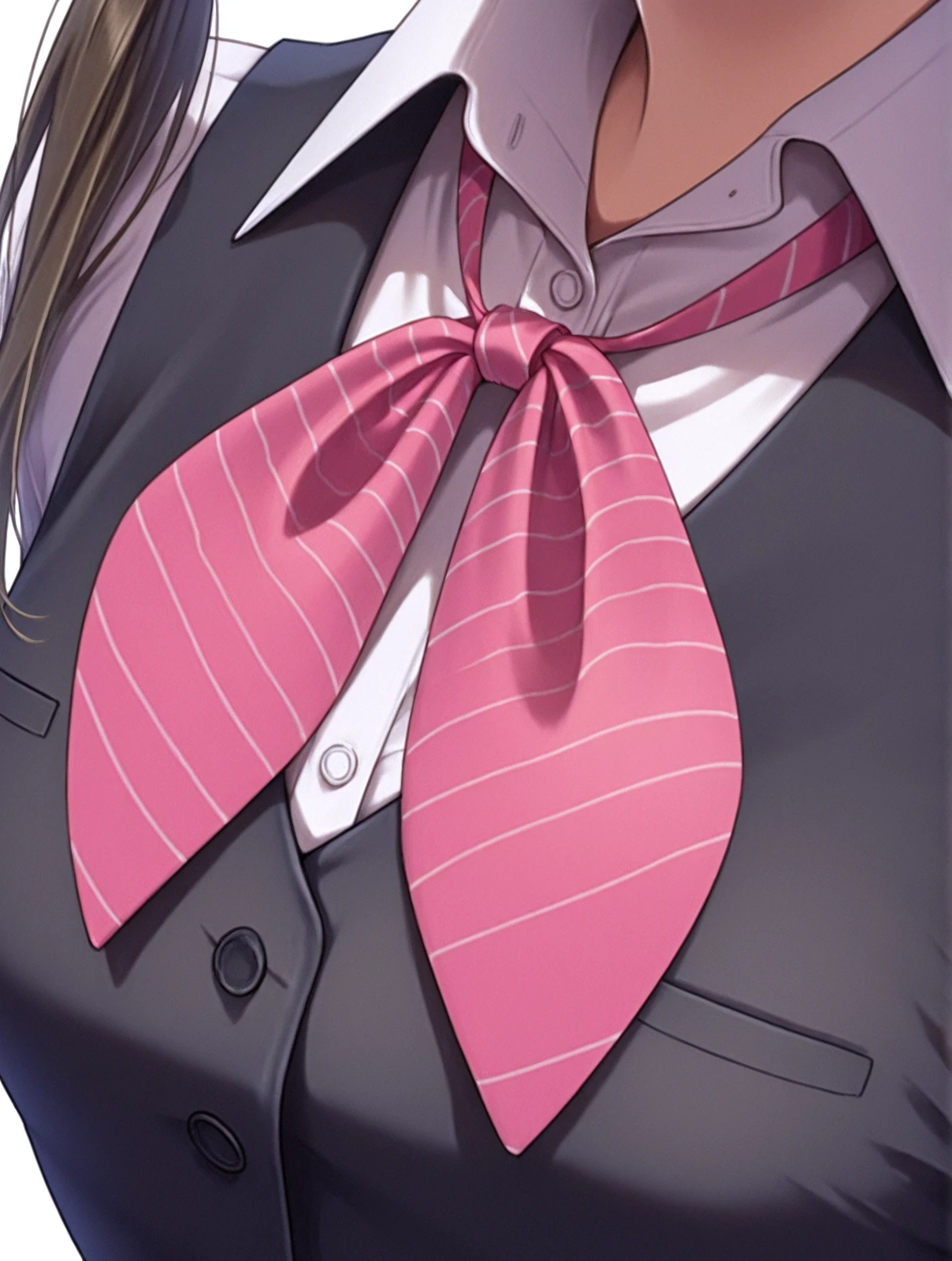 Corporate Uniform Decorative Tie - 企業制服ネクタイ（銀行員・証券会社） V1