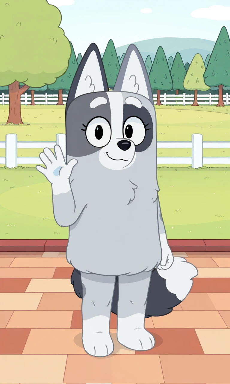 Muffin Heeler IL (Bluey series) Muffin ILL V1