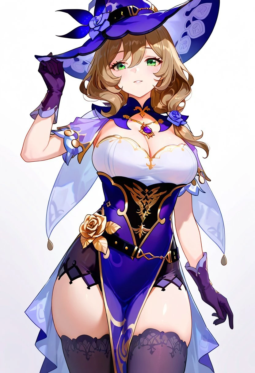 Lisa (Genshin impact) clothes style V1