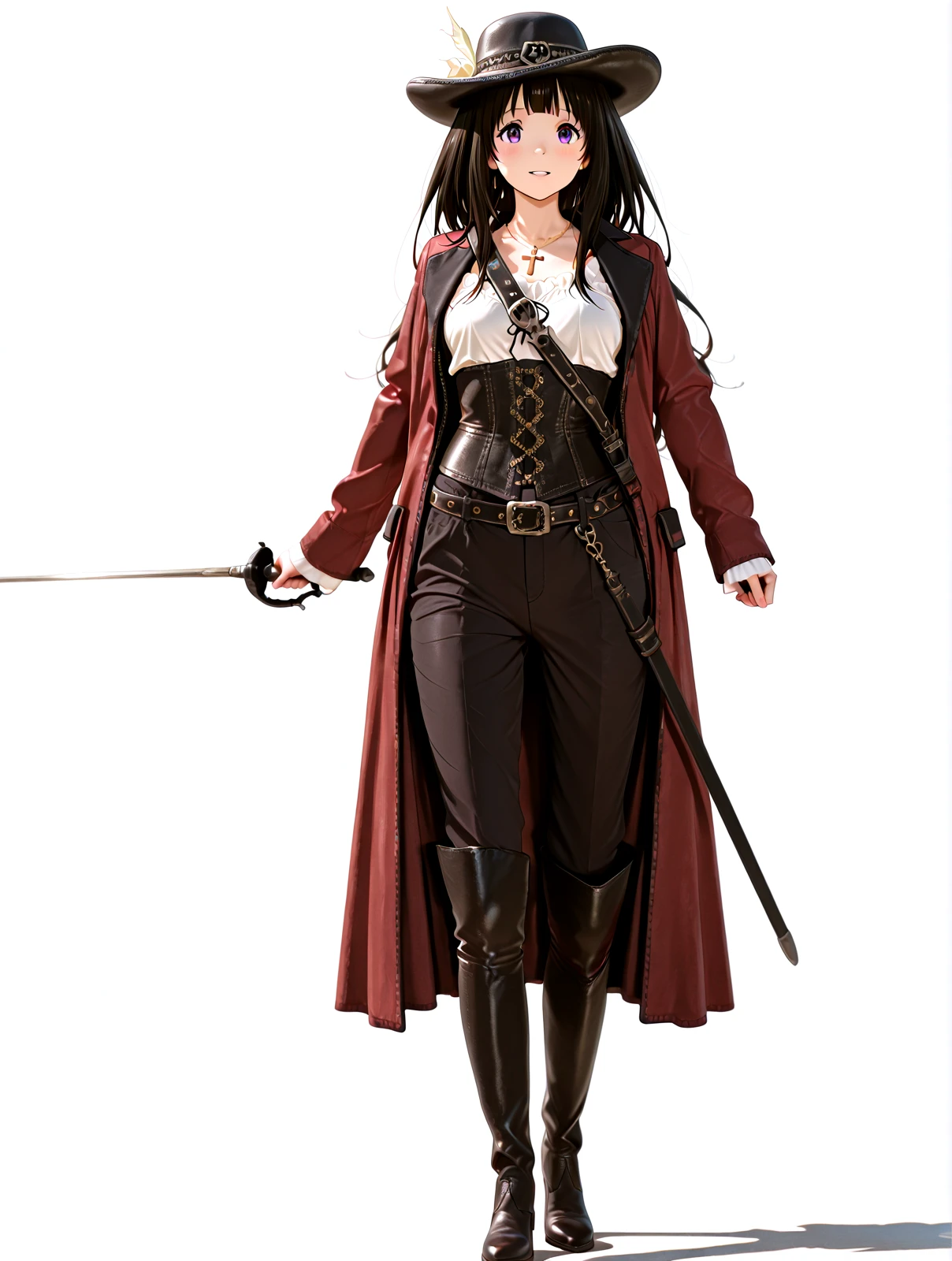 アンジェリカ　コスプレ（パイレーツ・オブ・カリビアン） - Angelica Costume(Pirates of the Caribbean) V1