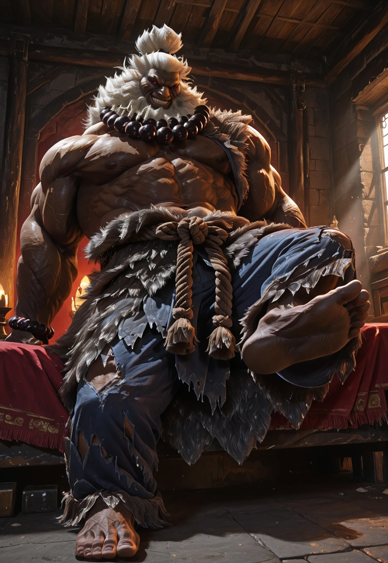 Akuma (White Hair only) - Street Fighter 6 V1