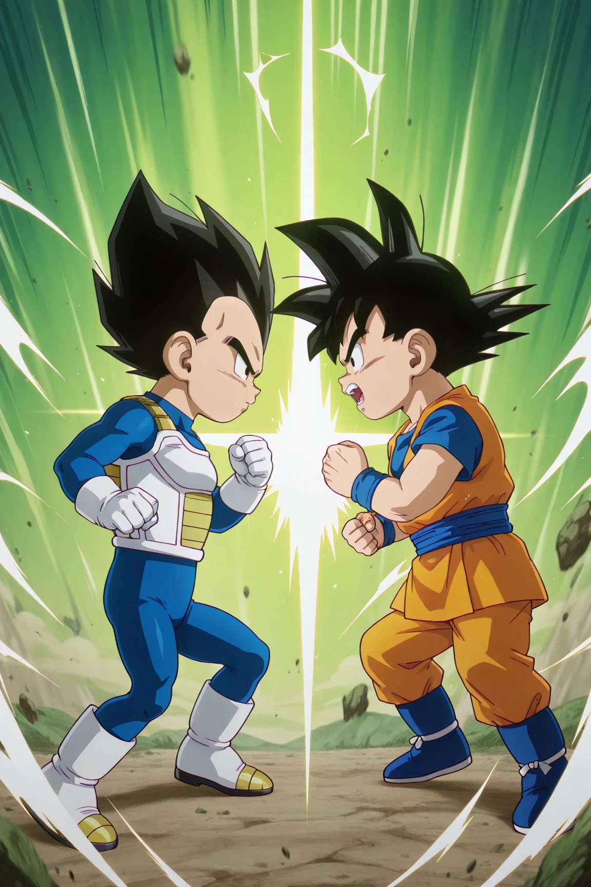 Goku & Vegeta (Base) - Dragon Ball Daima - (Illustrious) [Commission] V1