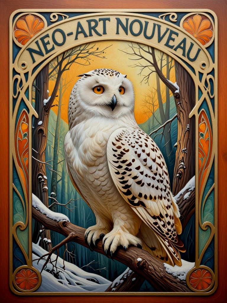 Neo-Art Nouveau V01b - Flux.1 D