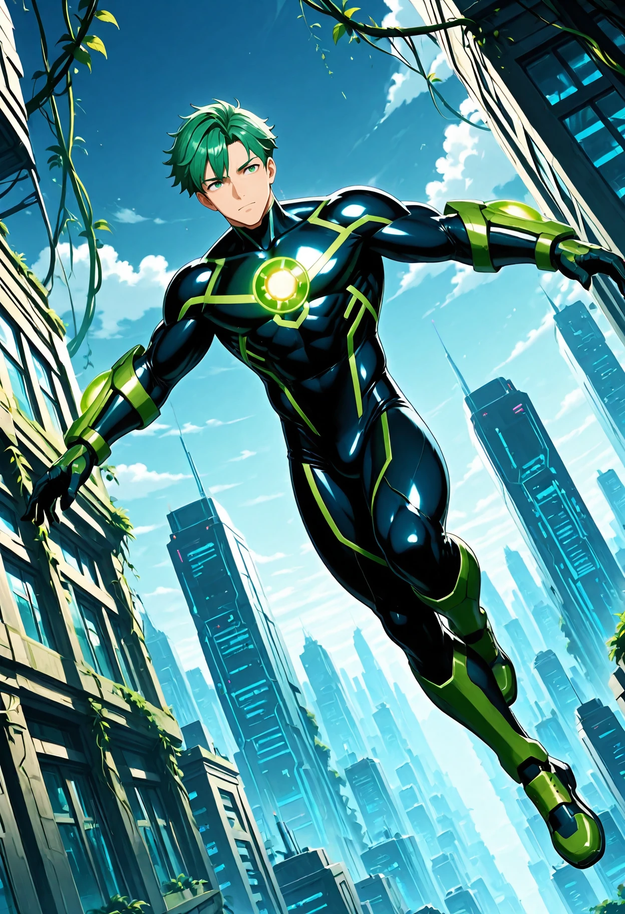 Superhero - Hero Green (ill) V1
