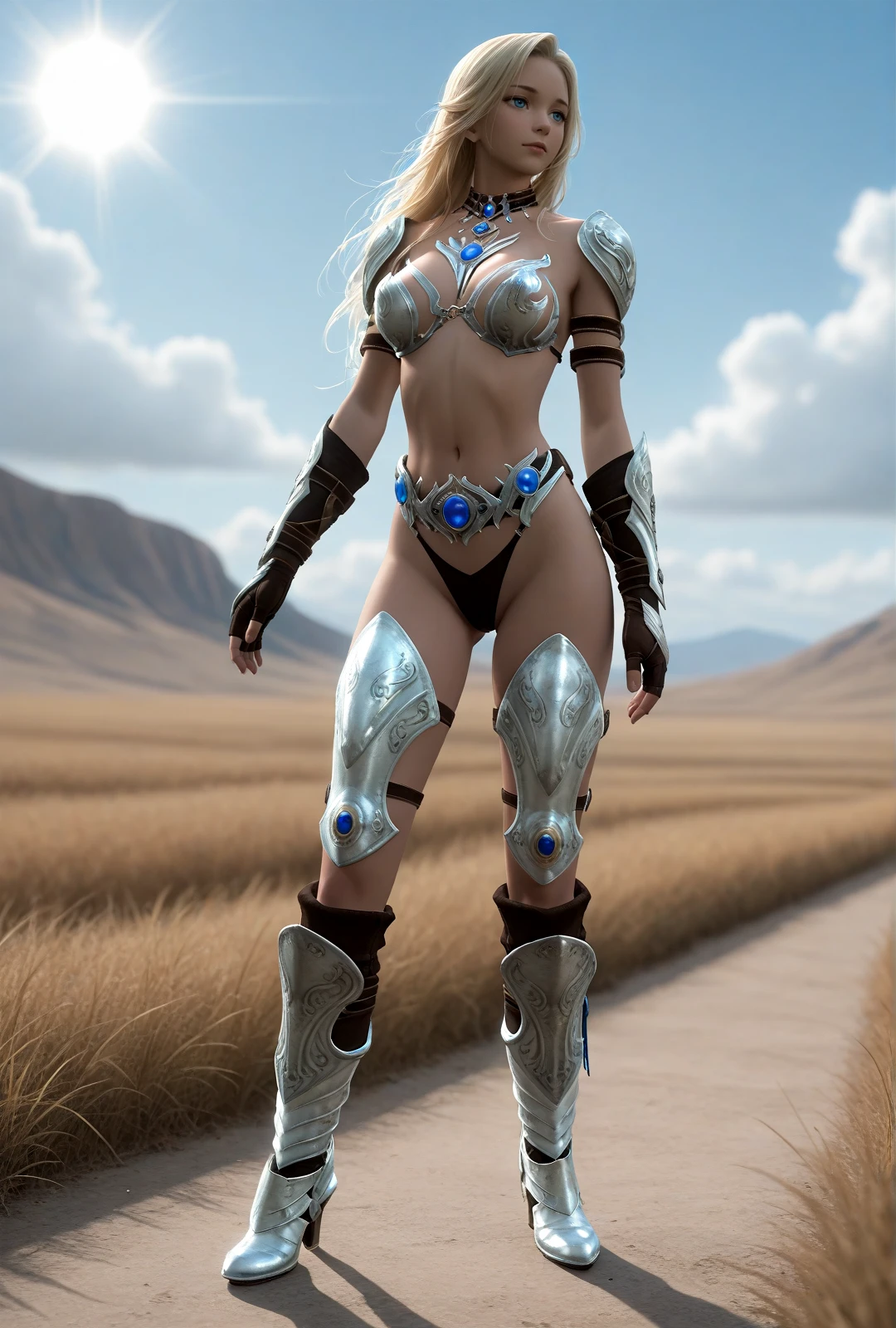 [Skyrim] Silverlight armor SDXL